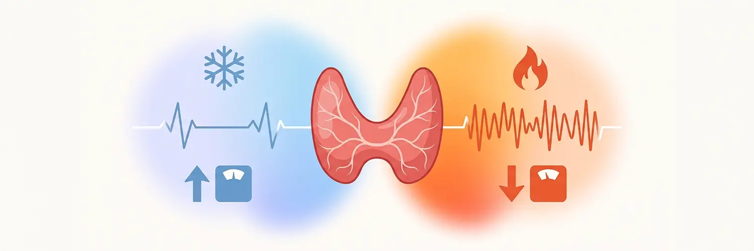 Hypothyroidism vs Hyperthyroidism: What Is the Difference and Which One Do You Have?